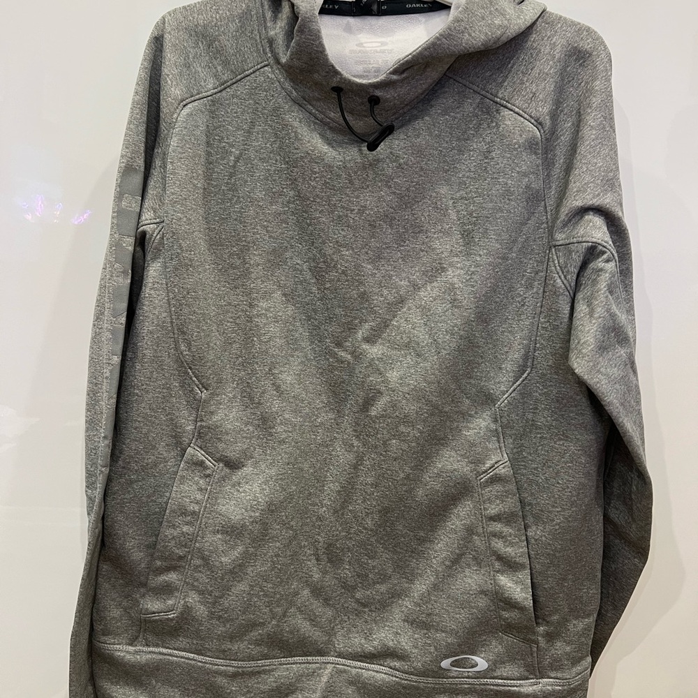 Oakley Light Gray Sports Hoodie